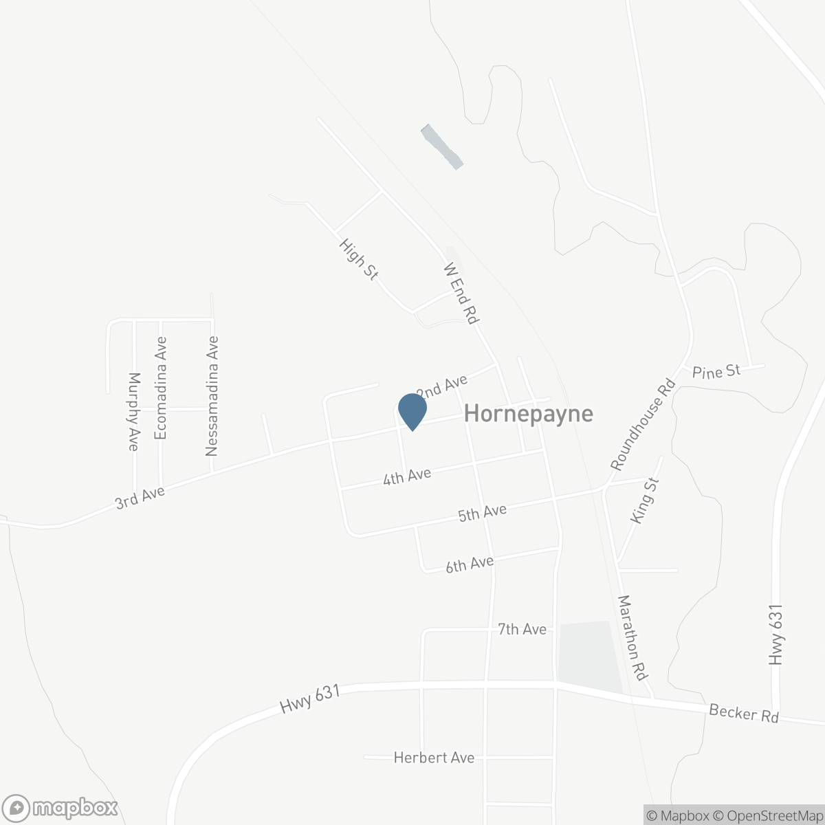 91 THIRD AVENUE, Hornepayne, Ontario P0M 1Z0